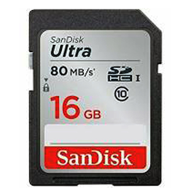 SanDisk SDHC 16 Gb 80 MB/s